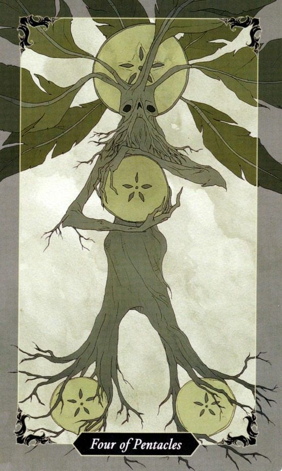 Четверка пентаклей