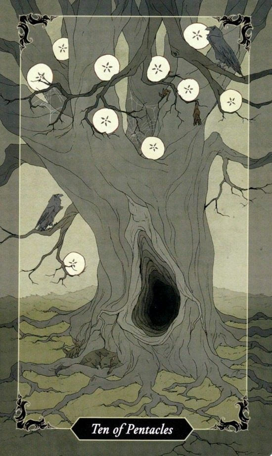 Десятка пентаклей