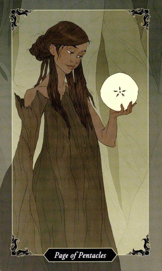Паж пентаклей