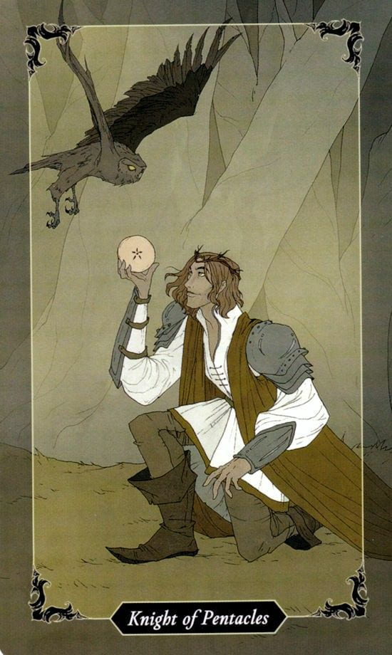 Рыцарь пентаклей — Таро Тёмного леса