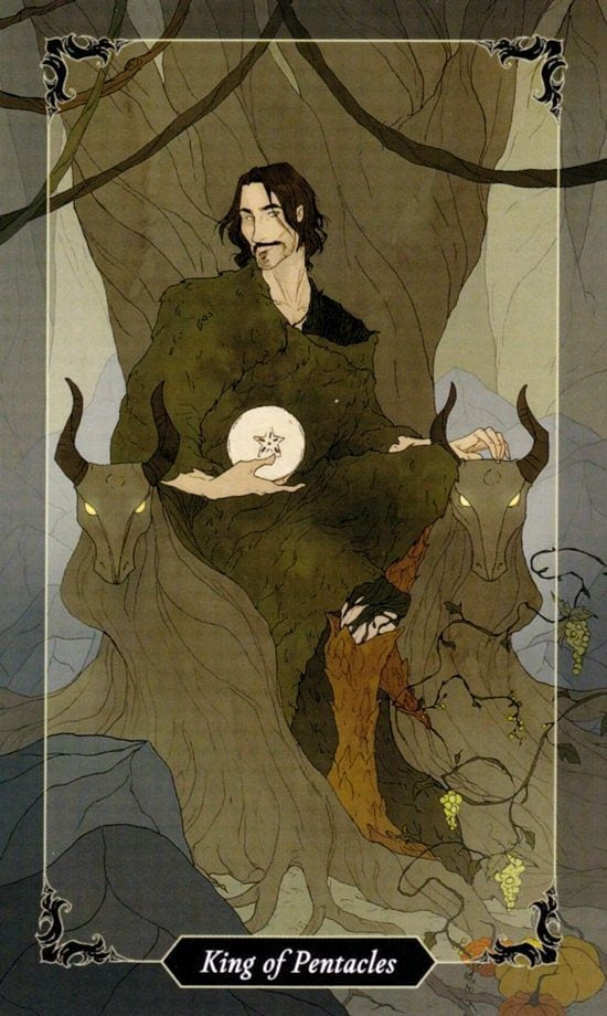 Король пентаклей — Таро Тёмного леса