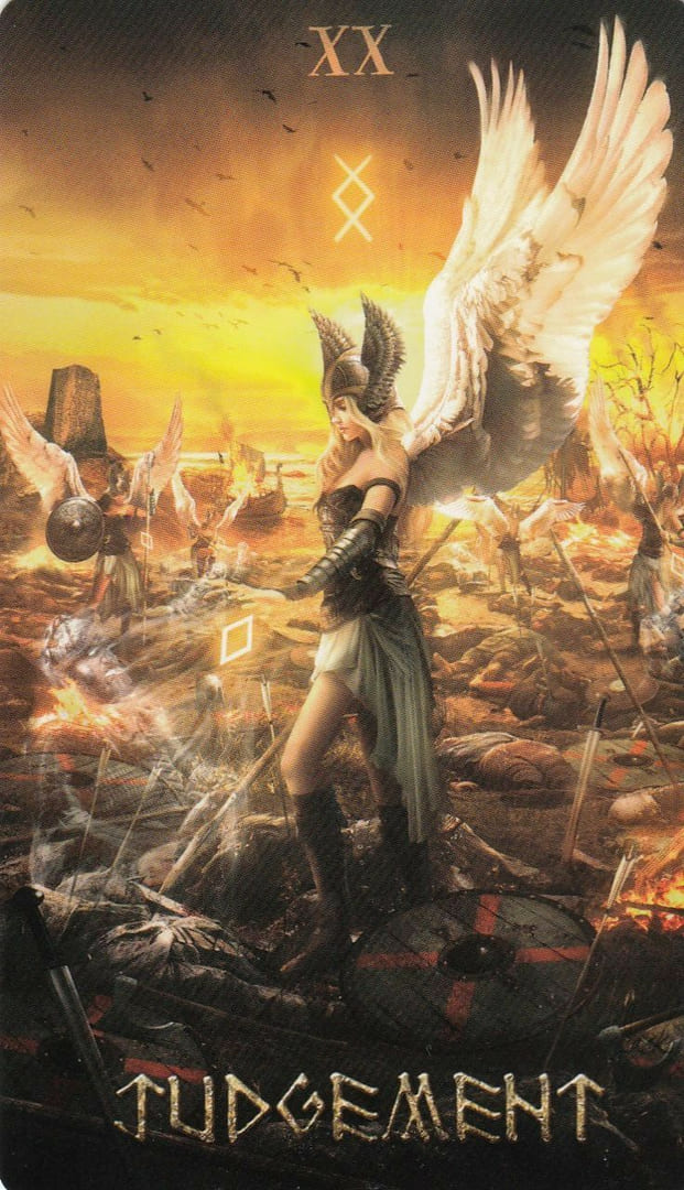 Суд — Руническое Таро