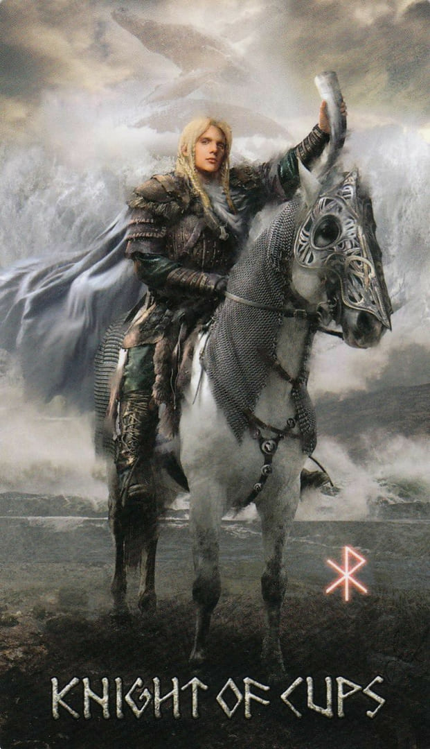 Рыцарь чаш — Руническое Таро