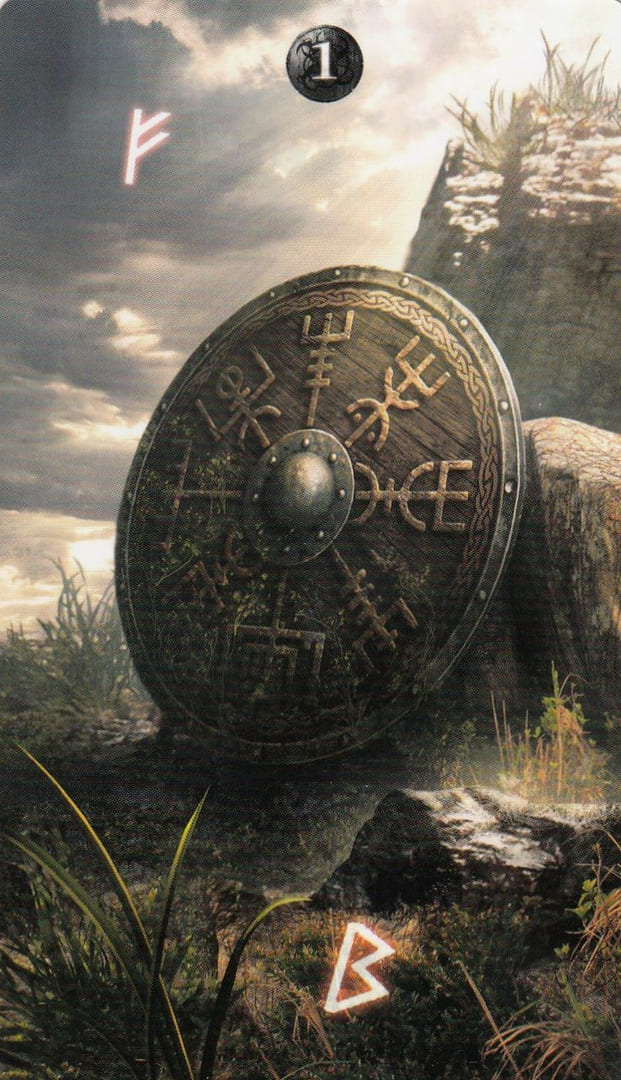 Туз пентаклей — Руническое Таро