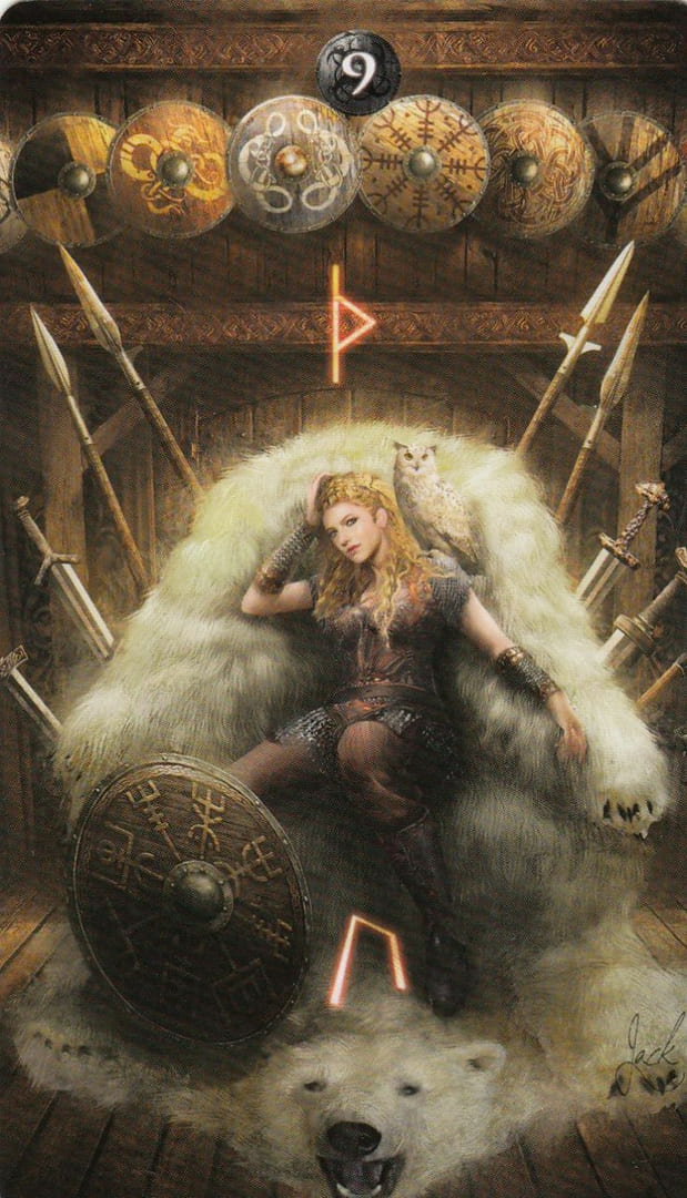 Девятка пентаклей