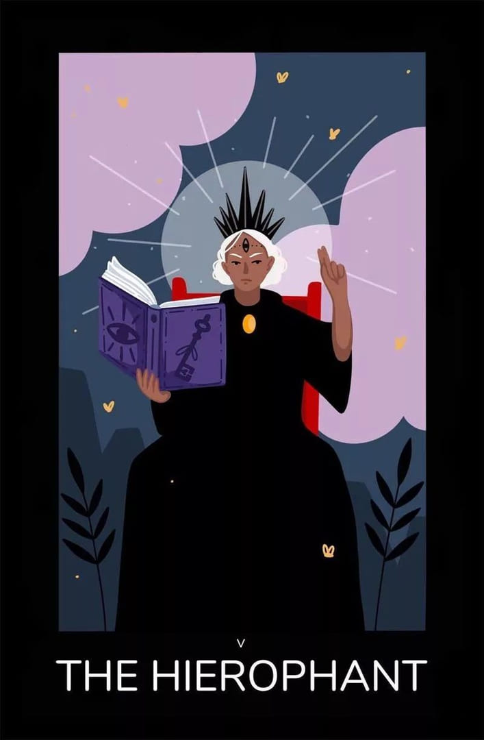 Иерофант — Sabotage Tarot