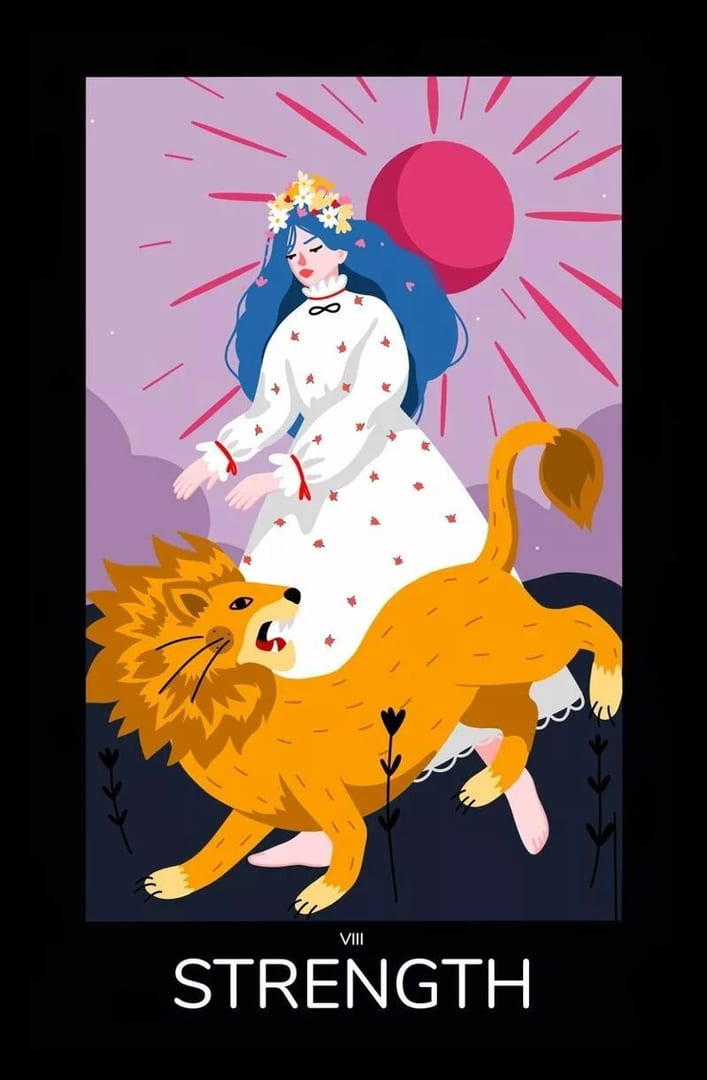 Сила — Sabotage Tarot