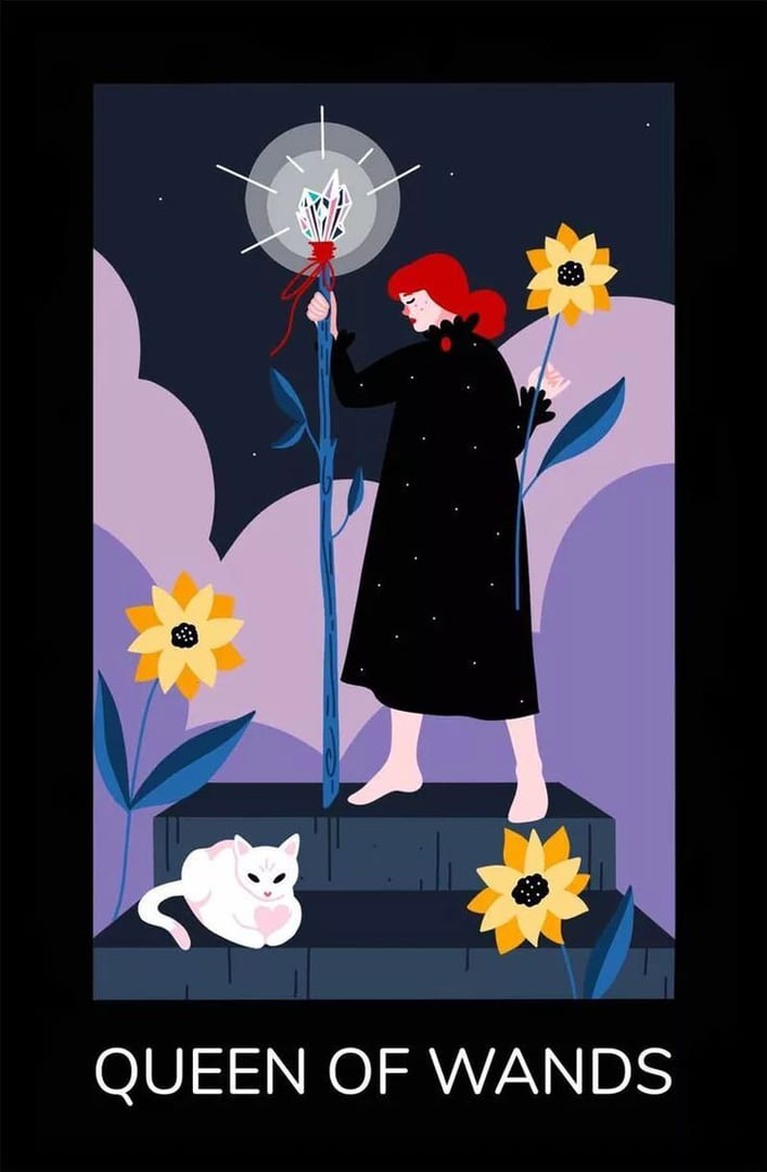 Королева жезлов — Sabotage Tarot