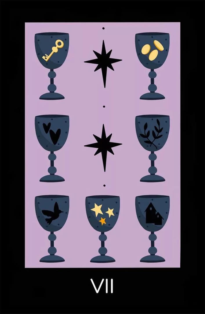 Семёрка чаш — Sabotage Tarot