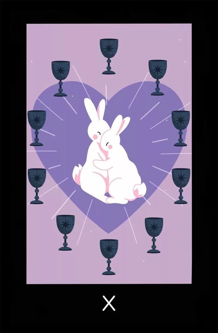 Десятка чаш — Sabotage Tarot