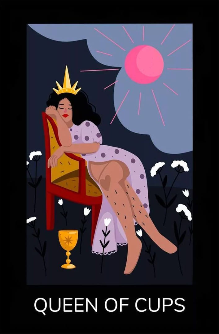 Королева чаш — Sabotage Tarot