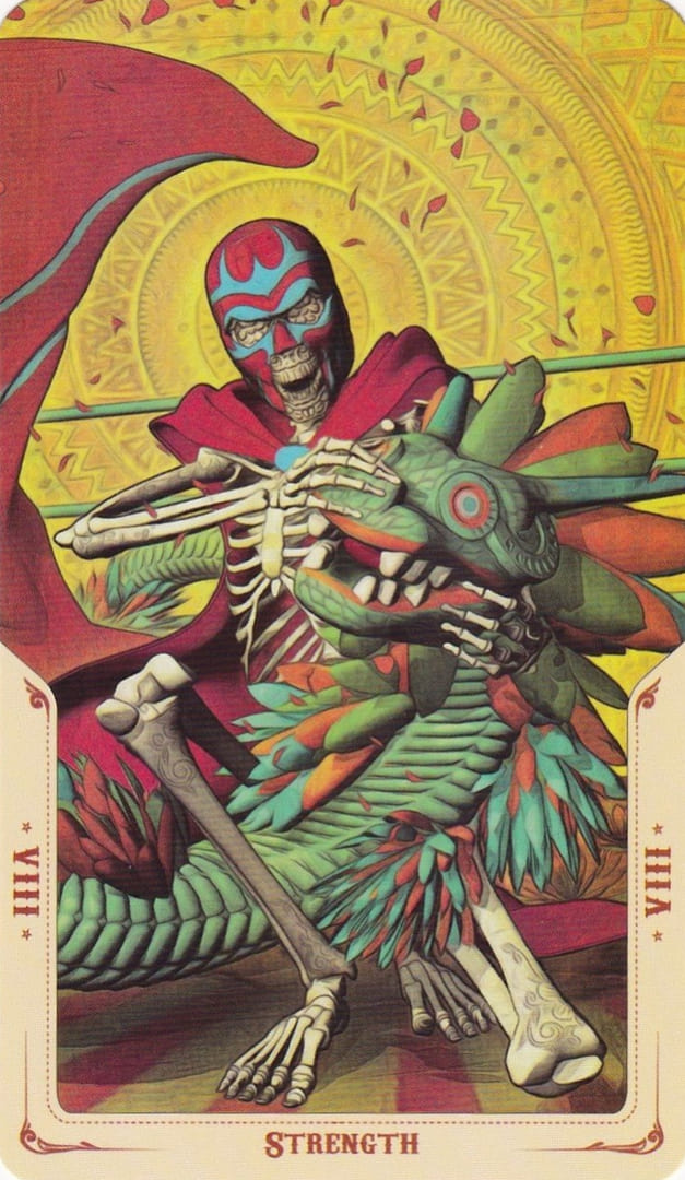 Сила — Таро Святой Смерти (Santa Muerte)