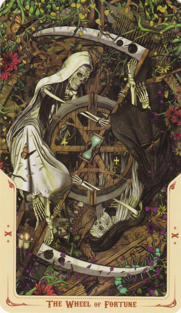 Колесо фортуны — Таро Святой Смерти (Santa Muerte)