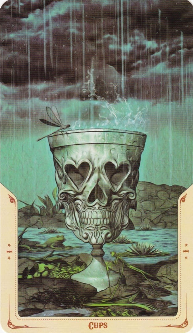 Туз чаш — Таро Святой Смерти (Santa Muerte)