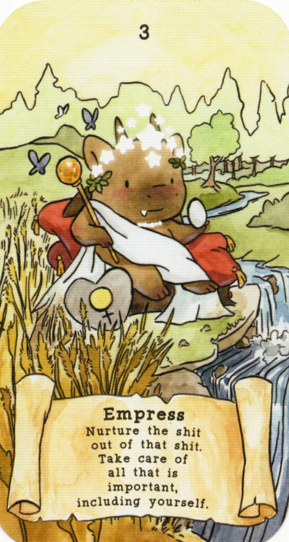 Императрица — Sassy Dragons Tarot