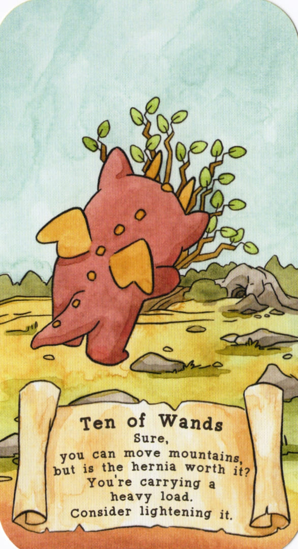 Десятка жезлов