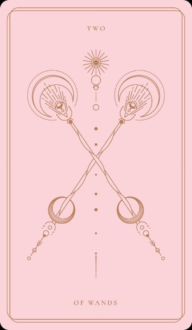 Двойка жезлов — Soul Cards Tarot