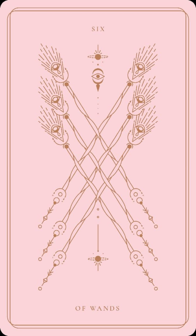 Шестёрка жезлов — Soul Cards Tarot