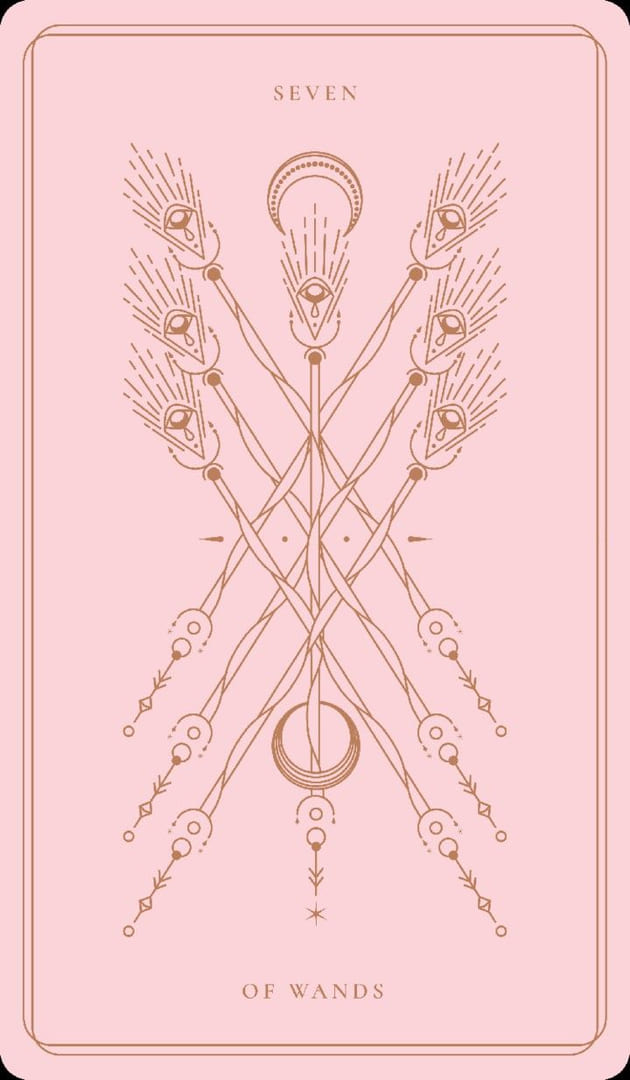 Семёрка жезлов — Soul Cards Tarot