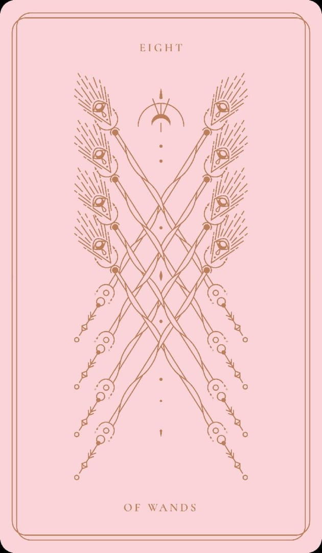 Восьмёрка жезлов — Soul Cards Tarot