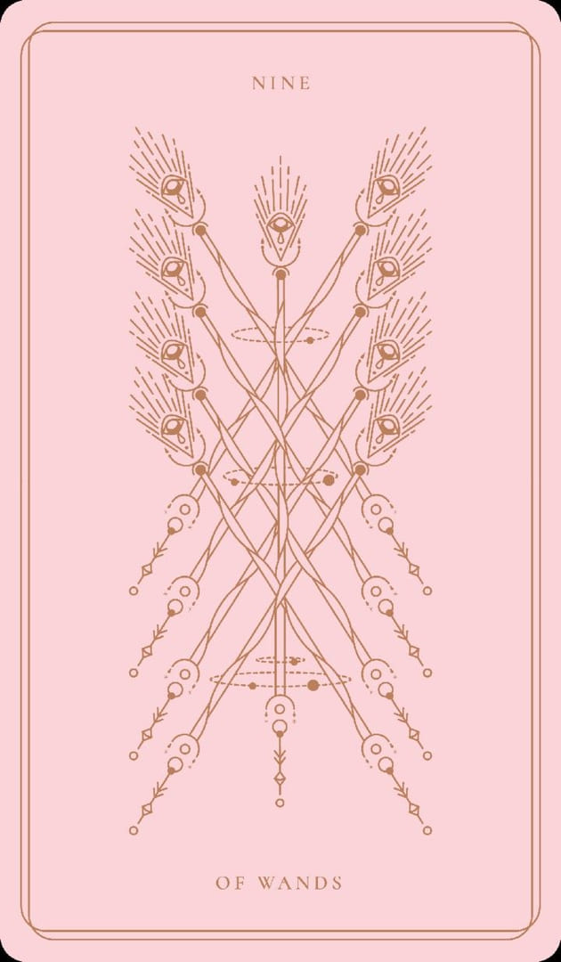 Девятка жезлов — Soul Cards Tarot