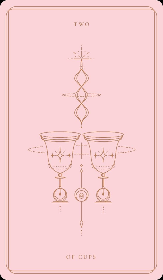 Двойка чаш — Soul Cards Tarot