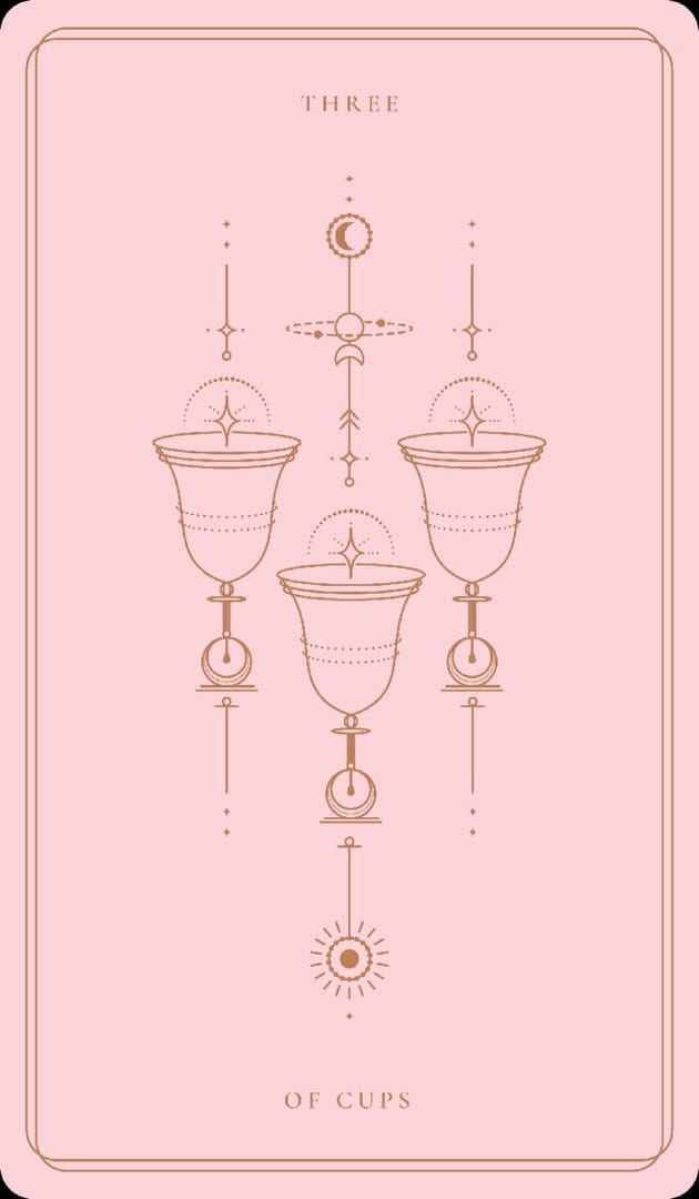 Тройка чаш — Soul Cards Tarot