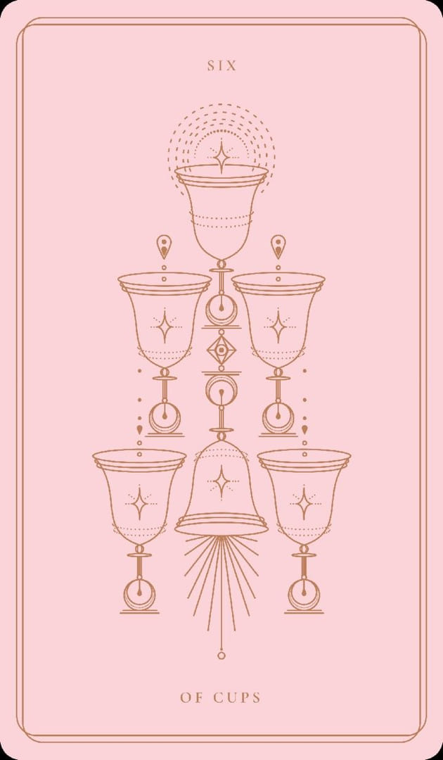Шестёрка чаш — Soul Cards Tarot