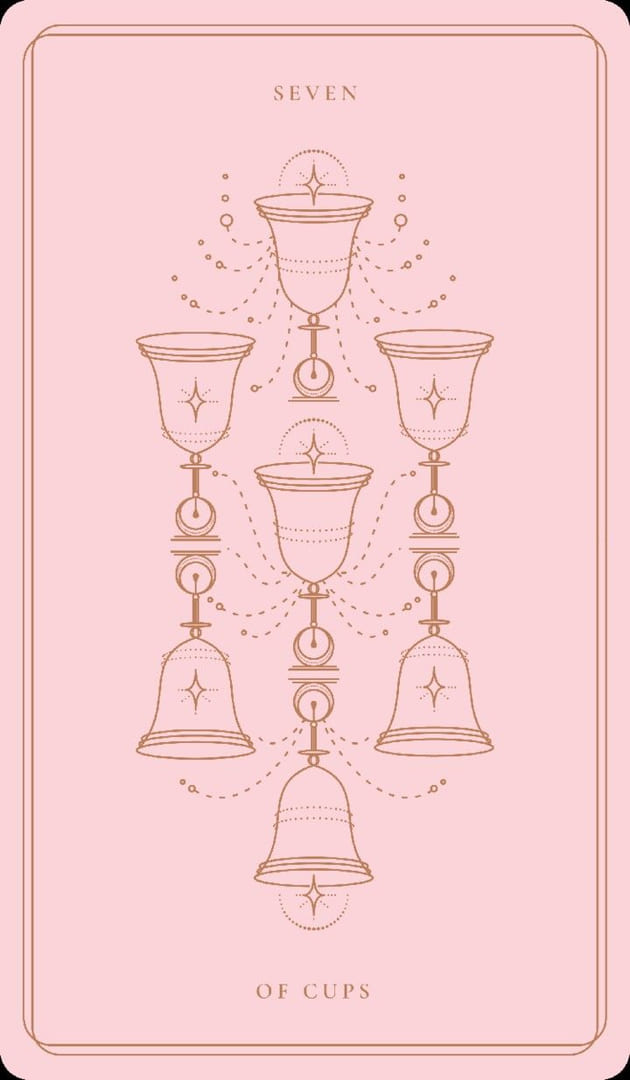 Семёрка чаш — Soul Cards Tarot