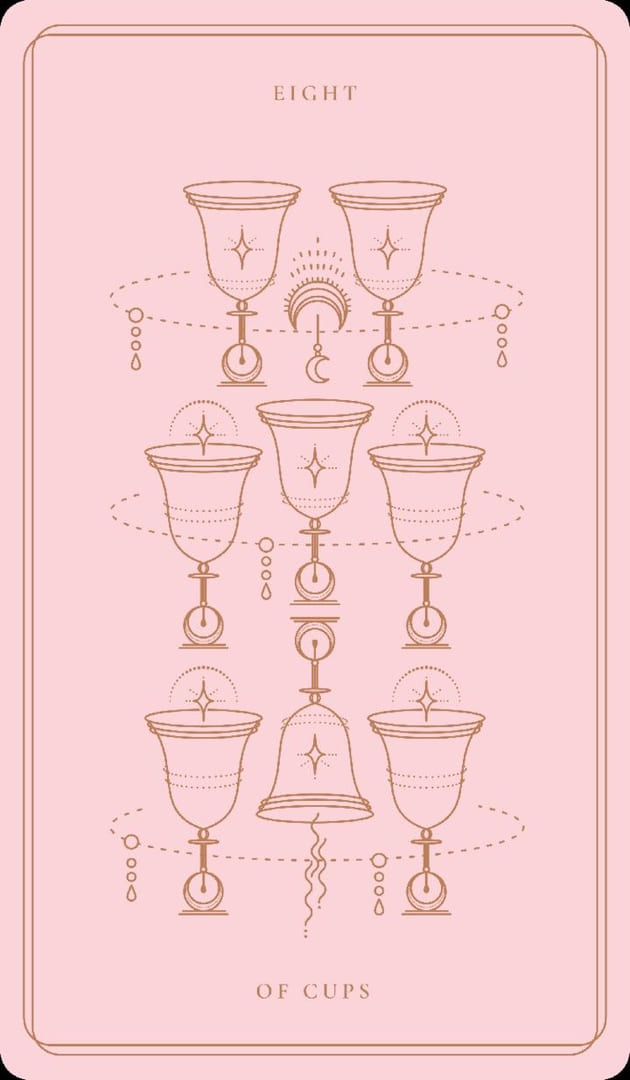 Восьмёрка чаш — Soul Cards Tarot