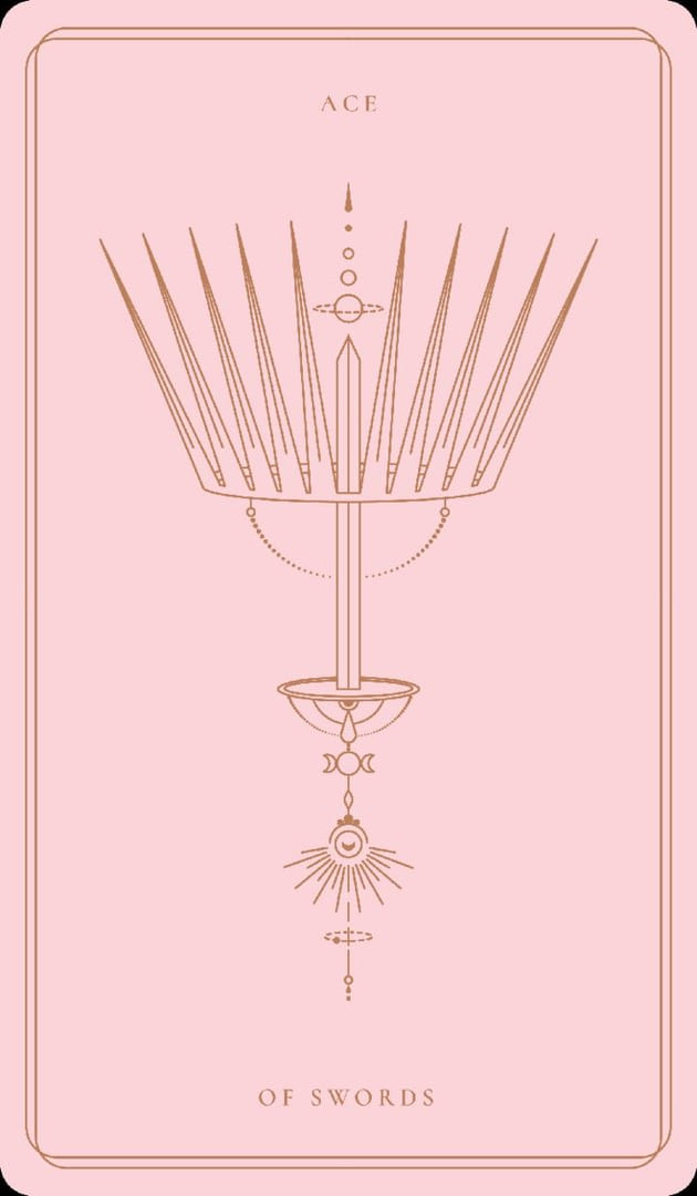 Туз мечей — Soul Cards Tarot