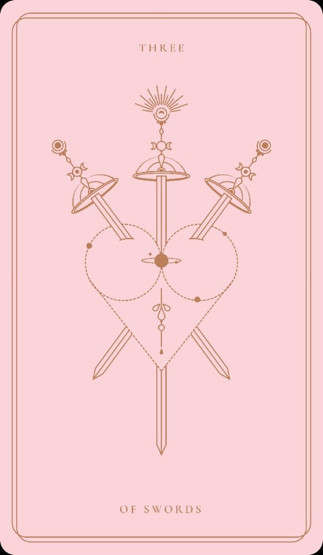 Тройка мечей — Soul Cards Tarot