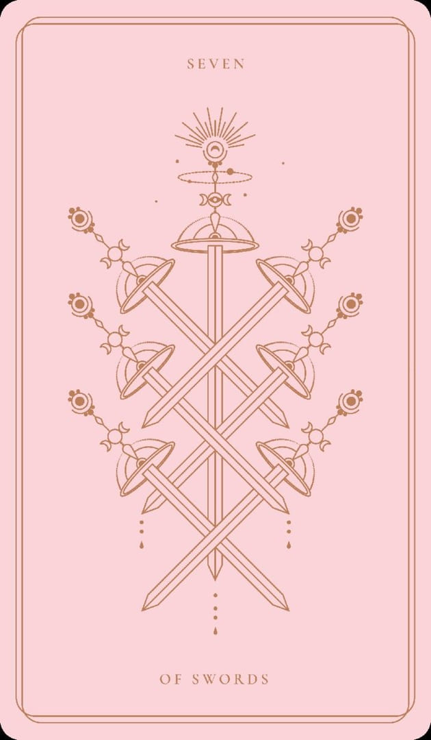 Семёрка мечей — Soul Cards Tarot