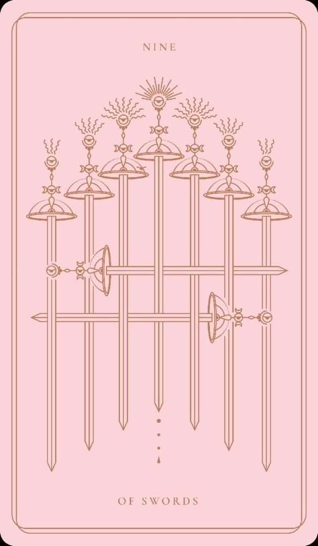 Девятка мечей — Soul Cards Tarot
