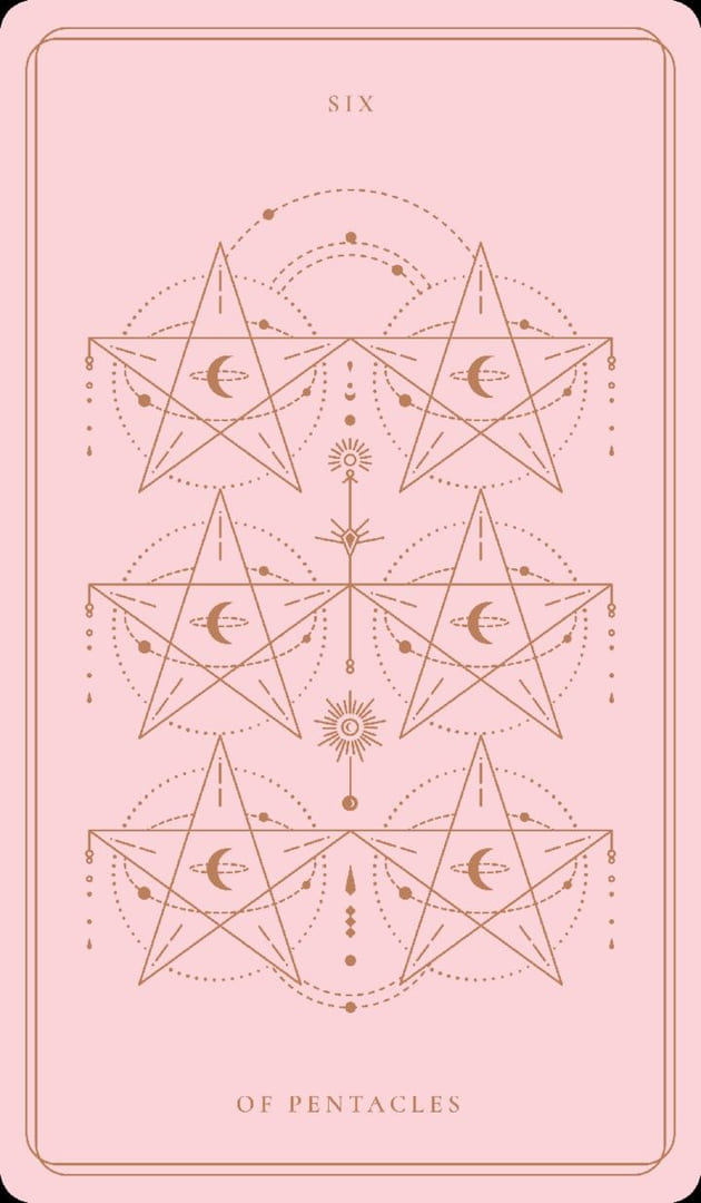 Шестёрка пентаклей — Soul Cards Tarot