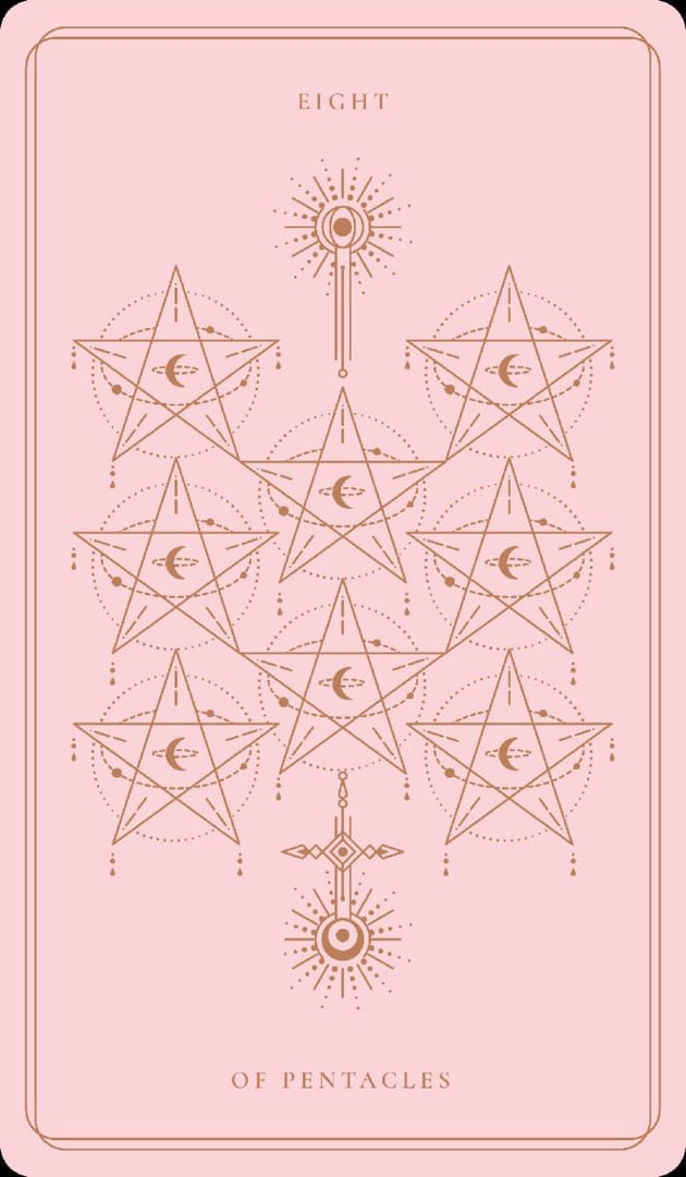 Восьмёрка пентаклей — Soul Cards Tarot