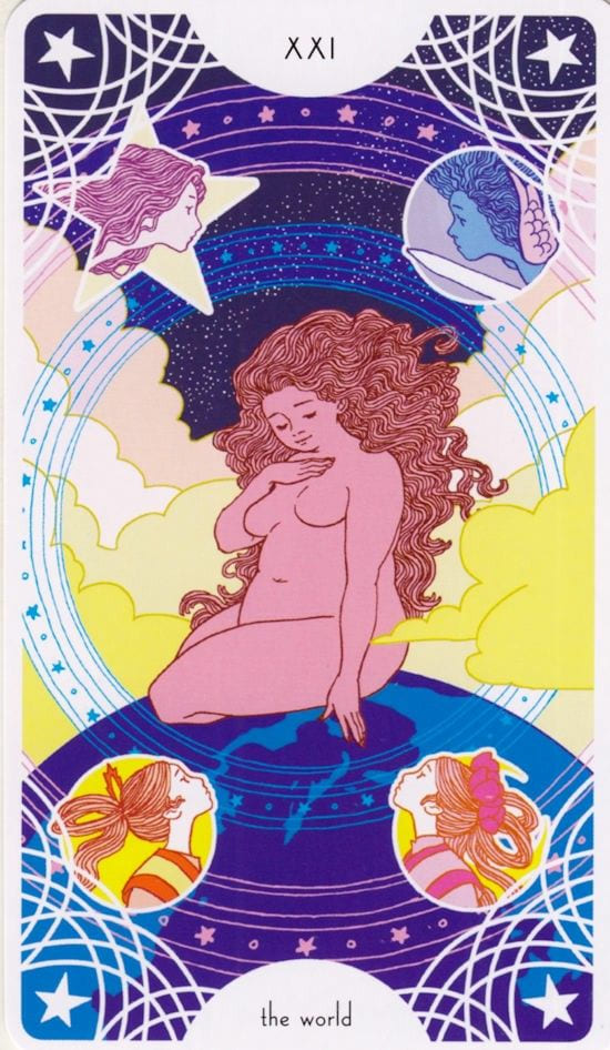 Мир — Таро Звездного Прядильщика
