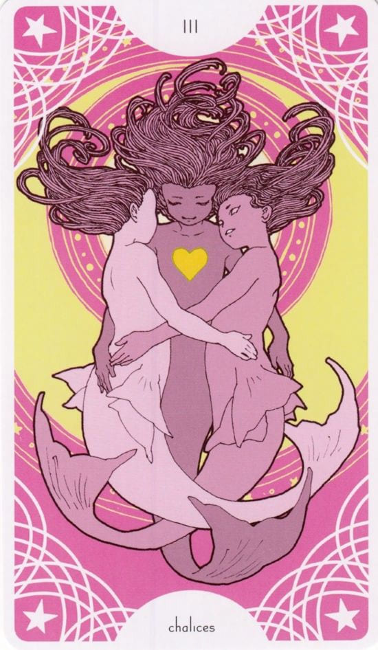 Тройка чаш — Таро Звездного Прядильщика