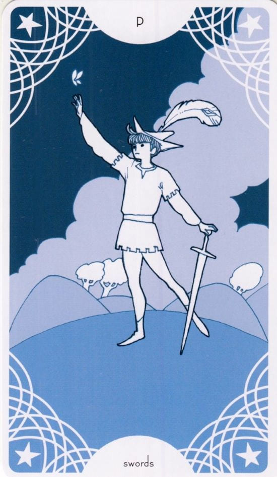 Паж мечей — Таро Звездного Прядильщика