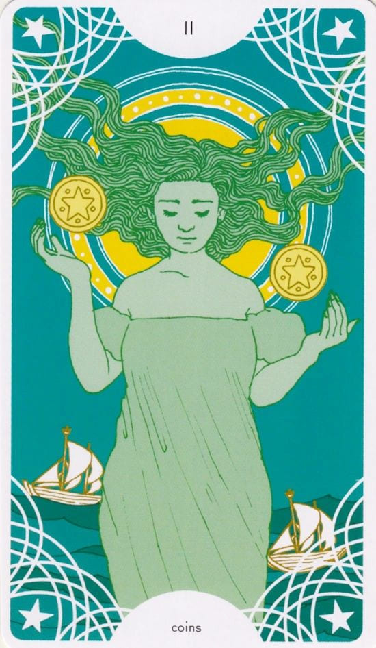 Двойка пентаклей