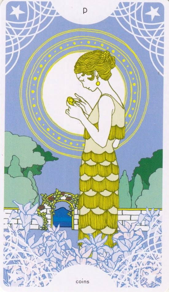 Паж пентаклей — Таро Звездного Прядильщика