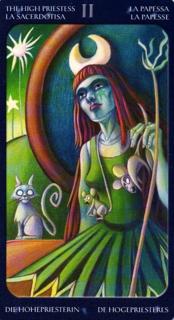 Верховная жрица — Таро Сладкие Сумерки