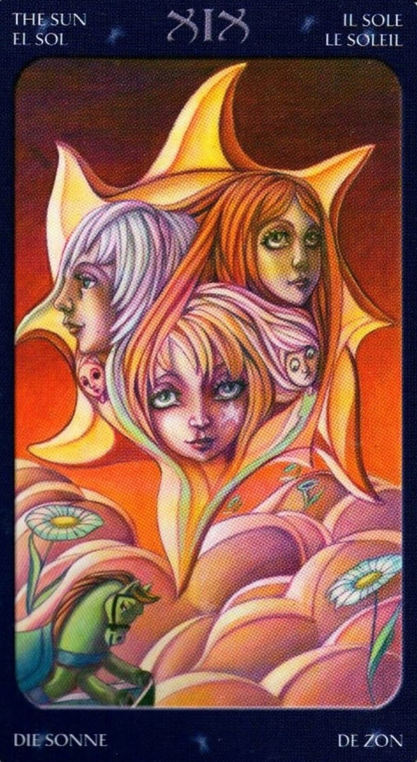 Солнце — Таро Сладкие Сумерки