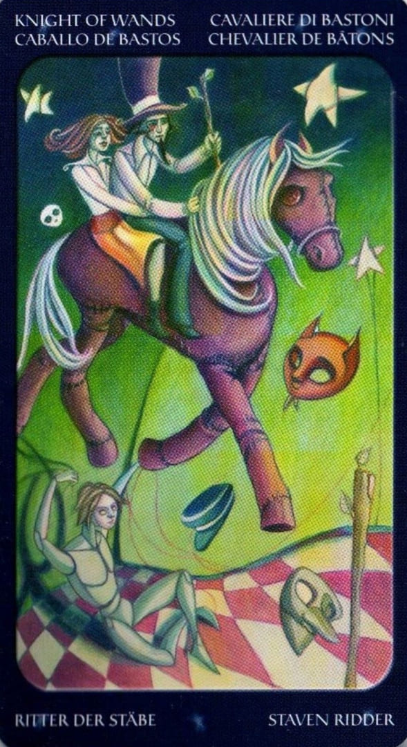 Рыцарь жезлов — Таро Сладкие Сумерки