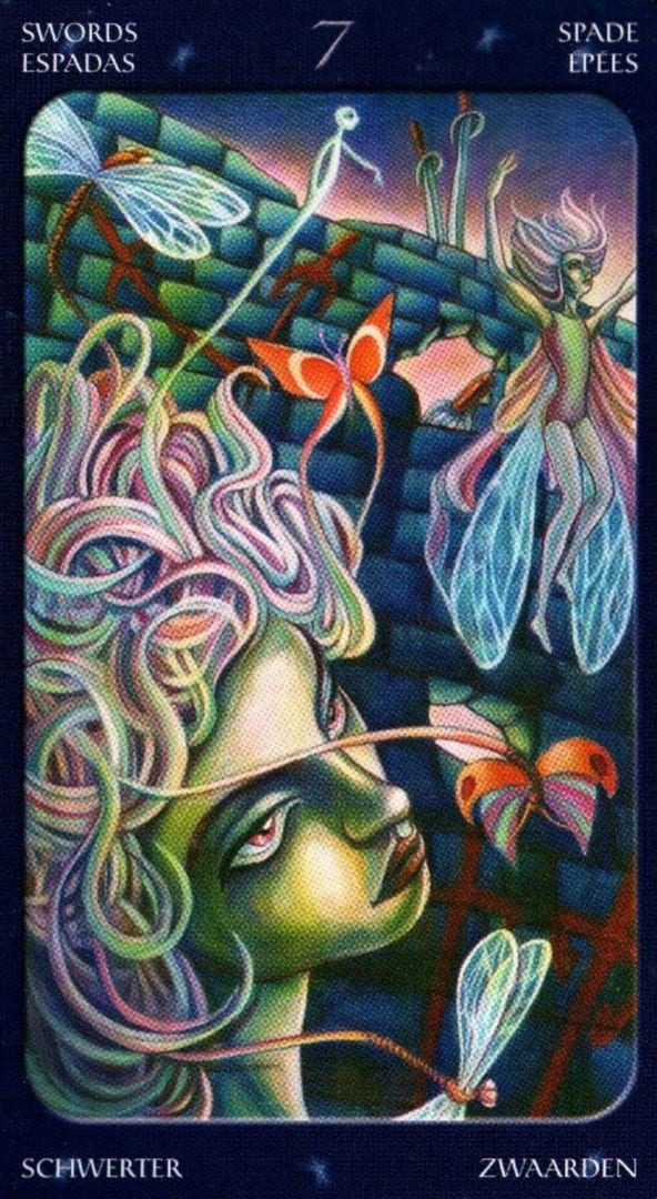 Семёрка мечей — Таро Сладкие Сумерки
