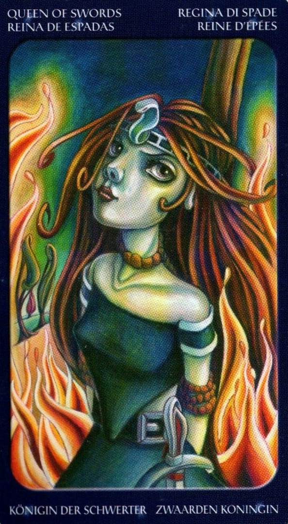 Королева мечей — Таро Сладкие Сумерки