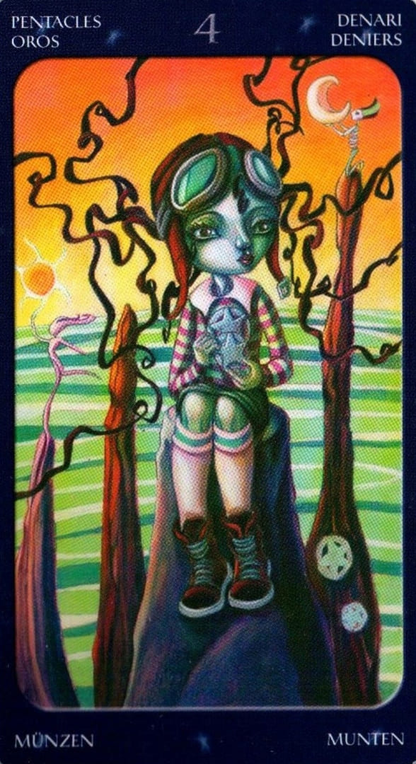 Четверка пентаклей