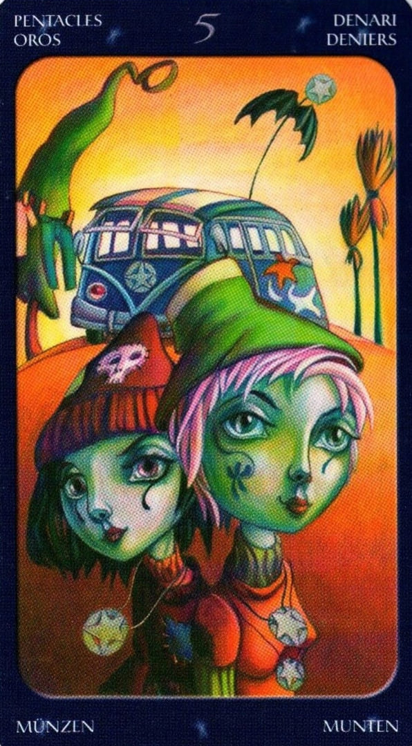 Пятёрка пентаклей