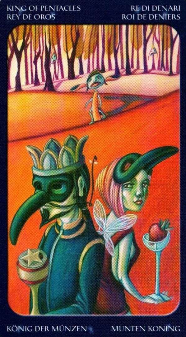 Король пентаклей — Таро Сладкие Сумерки