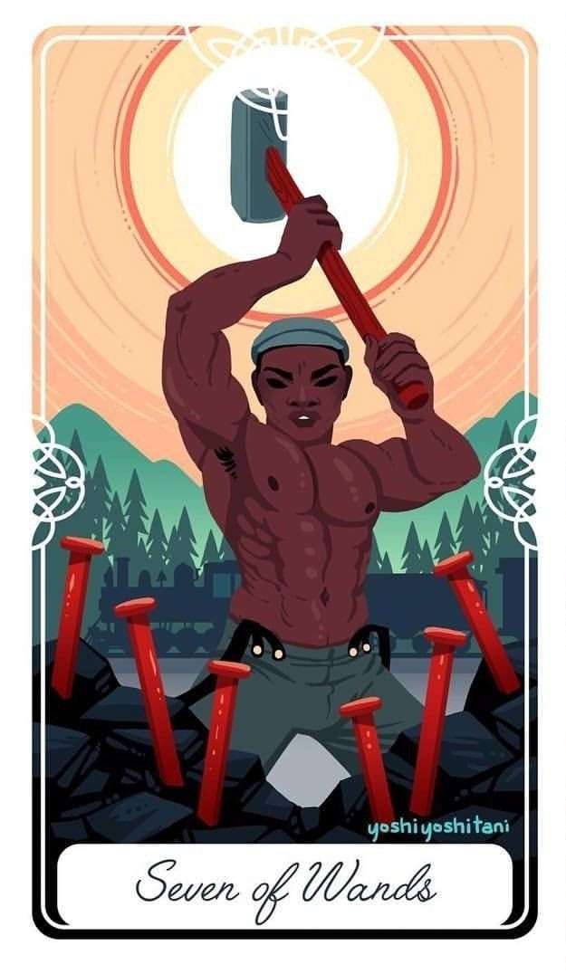 Семёрка жезлов — Таро сказочных архетипов